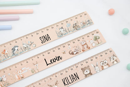 Lineal Kinder  -  Meerestiere, Woodlandtiere,  Tieren