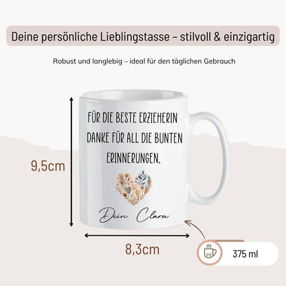 Tasse Erzieherin Abschiedsgeschenk