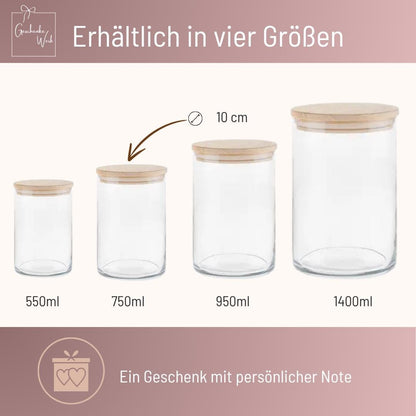 Vorratsglas Erzieherin Abschiedsgeschenk