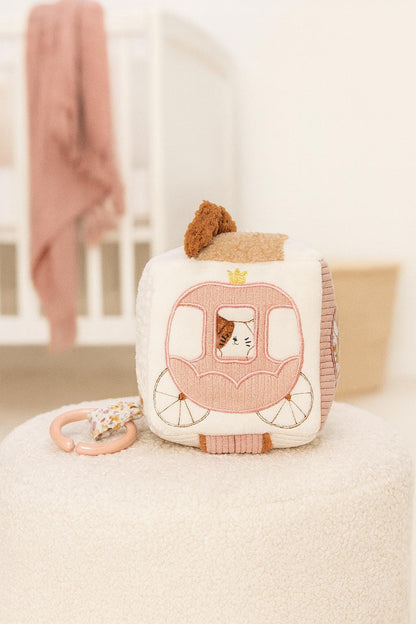 Motorikwürfel Babyspielzeug - Rosa