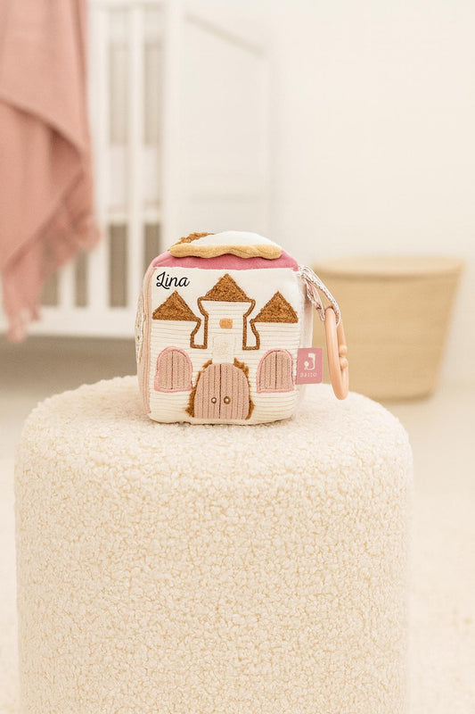 Motorikwürfel Babyspielzeug - Rosa