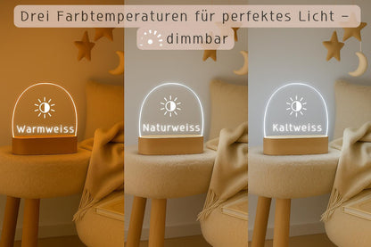 Nachtlicht - mit Safaritieren