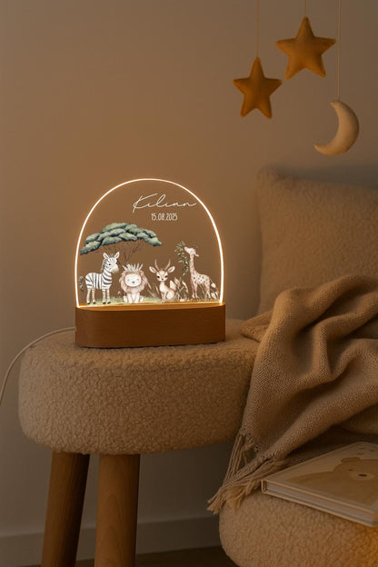 Nachtlicht - mit Safaritieren