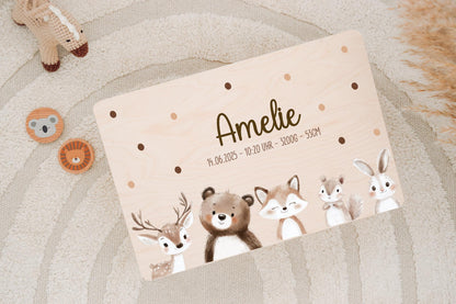 Erinnerungskiste  - mit Woodlandtieren