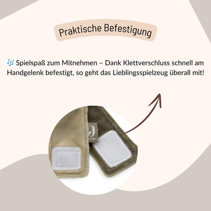 Handgelenk Rassel Baby personalisiert