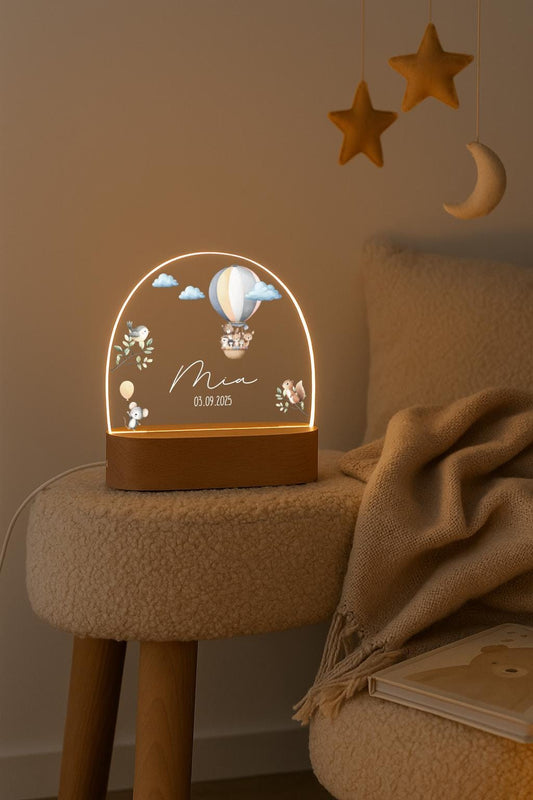 Nachtlicht Baby - Heißluftballon