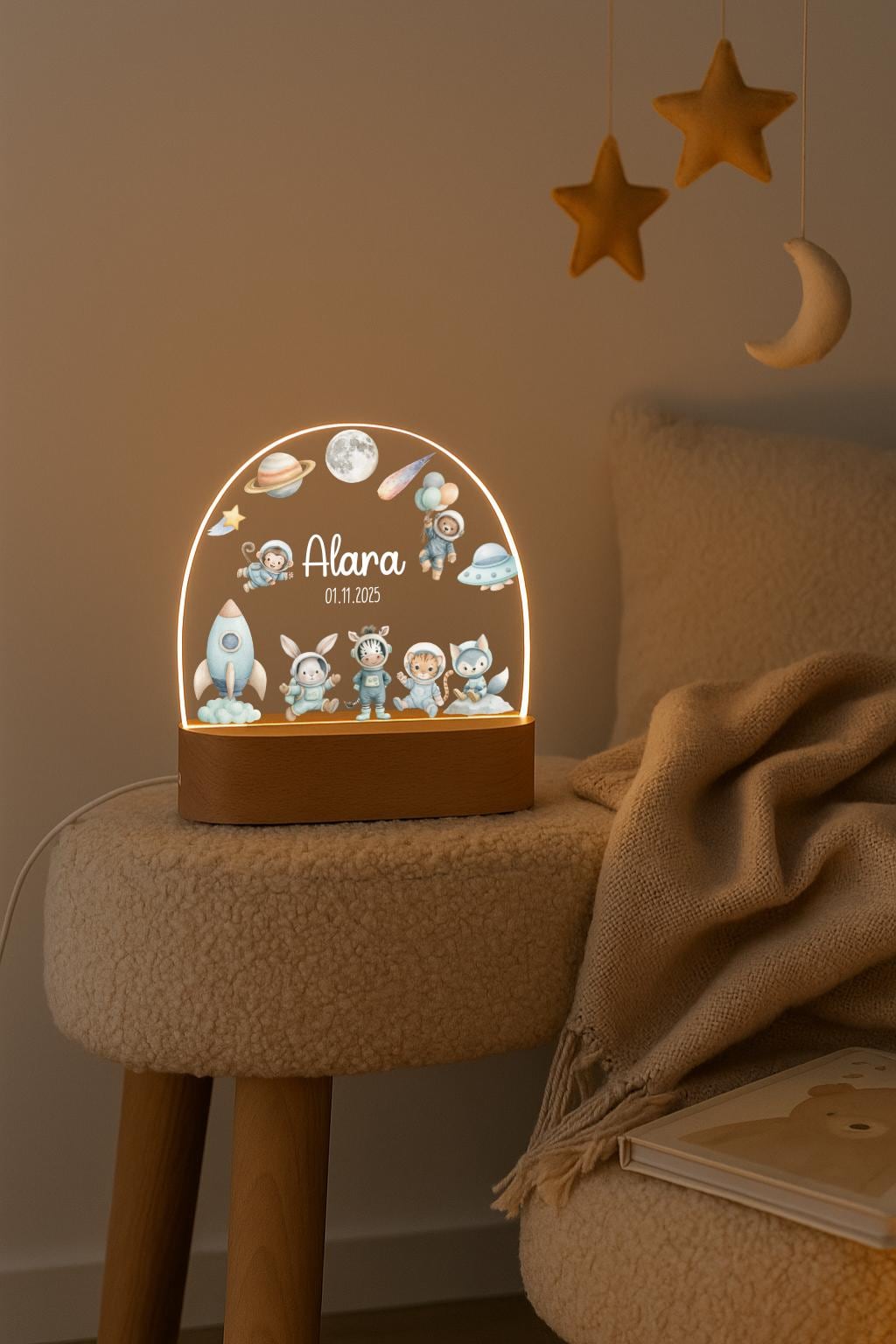 Nachtlicht Baby - Weltall