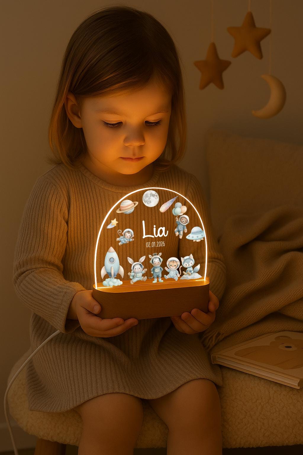 Nachtlicht Baby - Weltall
