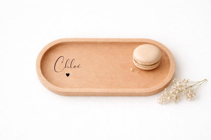Holz Tablett personalisiert mit Name
