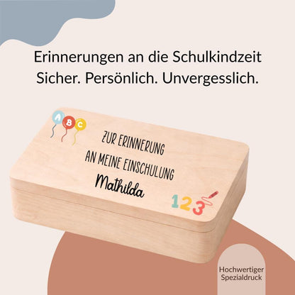 Erinnerungskiste - Schulkind