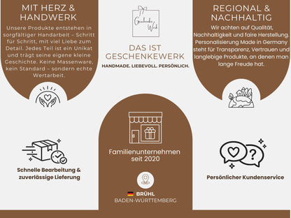 Erinnerungskiste Schulkind - Regenbogen - Ich bin ein Schulkind