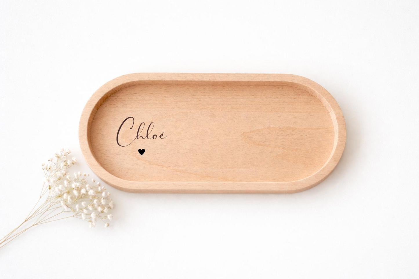 Holz Tablett personalisiert mit Name