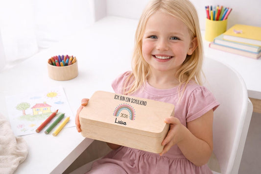Erinnerungskiste Schulkind - Ich bin ein Schulkind