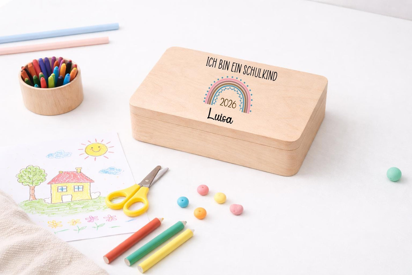 Erinnerungskiste Schulkind - Ich bin ein Schulkind