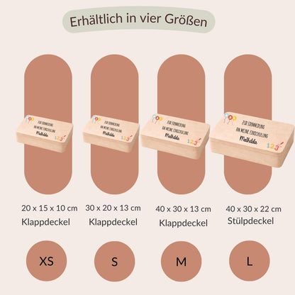 Erinnerungskiste - Schulkind