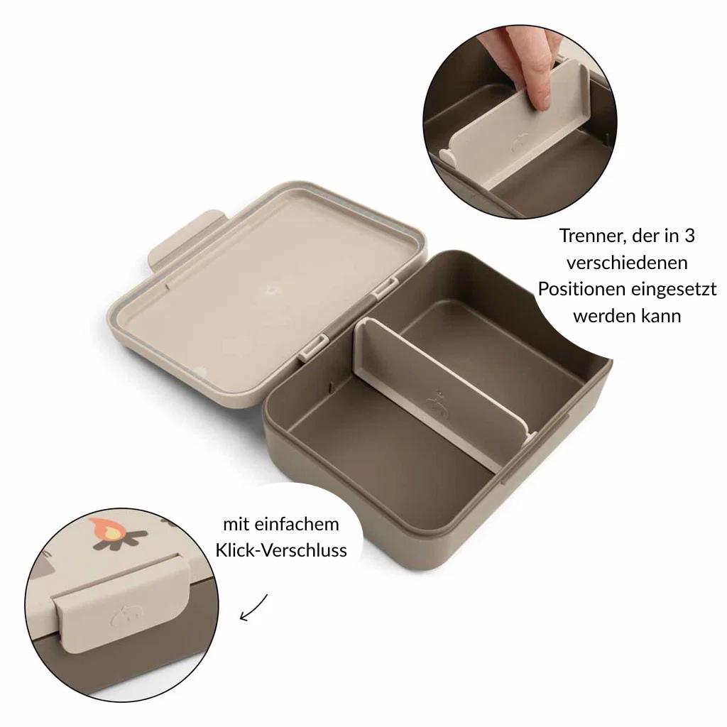 Lunchbox personalisiert mit Namen | Brotdose Kinder | Brotdose Schule Kindergarten | Geschenk Einschulung Kind | Lunchbox graviert