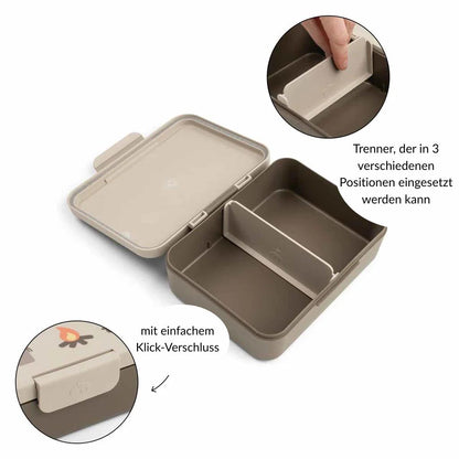 Lunchbox personalisiert mit Namen | Brotdose Kinder | Brotdose Schule Kindergarten | Geschenk Einschulung Kind | Lunchbox graviert