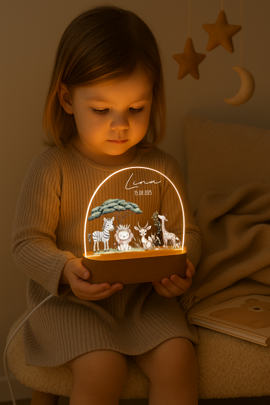 Nachtlicht - mit Safaritieren