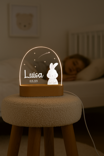 Nachtlicht Kinder - Bunten Tiermotiven