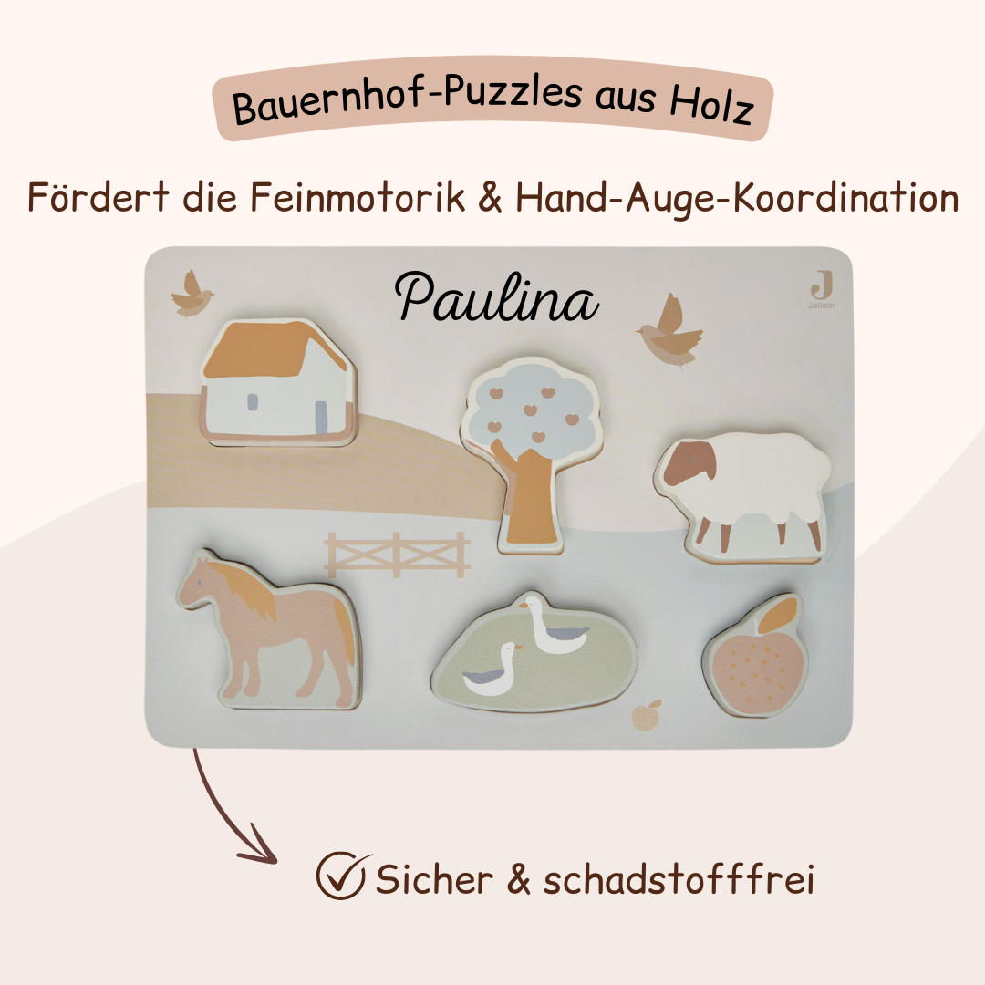 Holzpuzzle - Farm