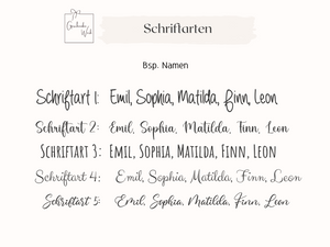 Personalisierter Schlüsselanhänger aus Filz