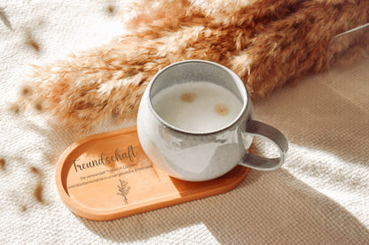 Personalisierte Geschenk Freundin, Tablett personalisiert, Geschenk Freundin, Kleine Auszeit,   Geschenke für Frauen, Tablett, Kollegin